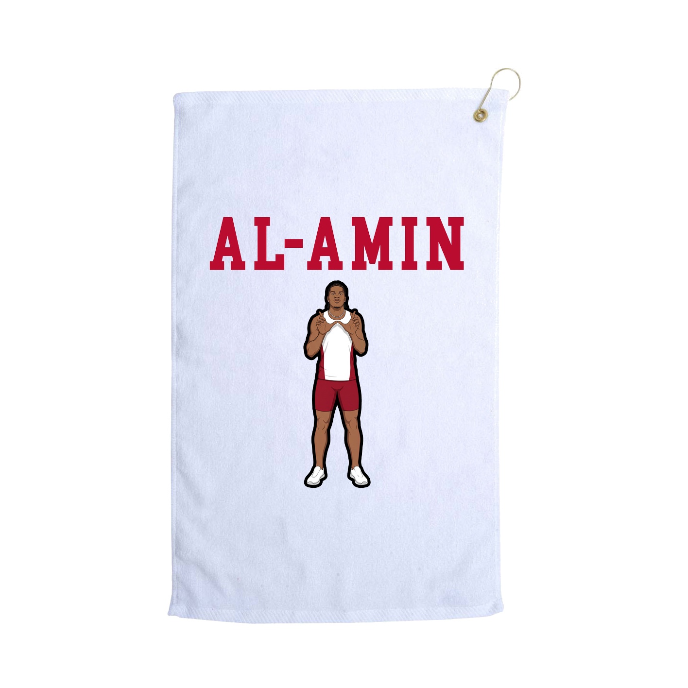 Golf Towel — Shirsey in White