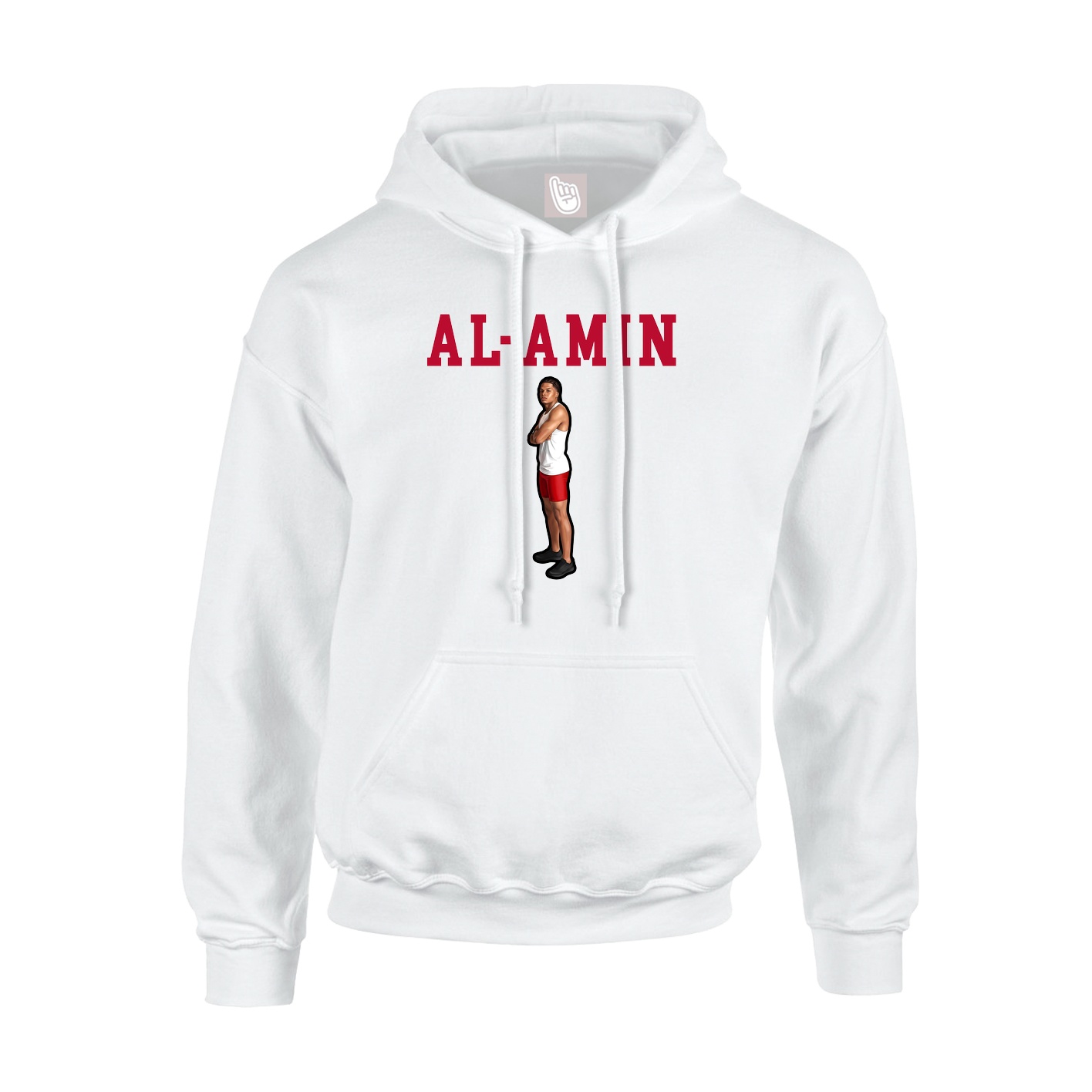 Hoodie — Shirsey in White