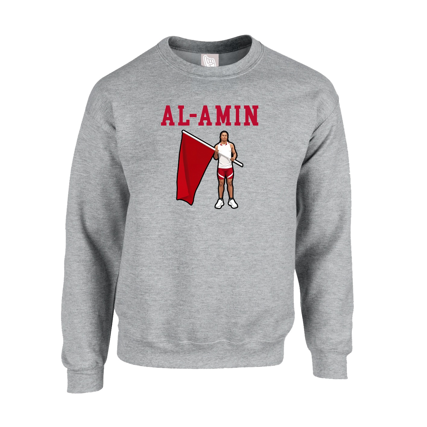 Fleece Crew — Shirsey in Grey