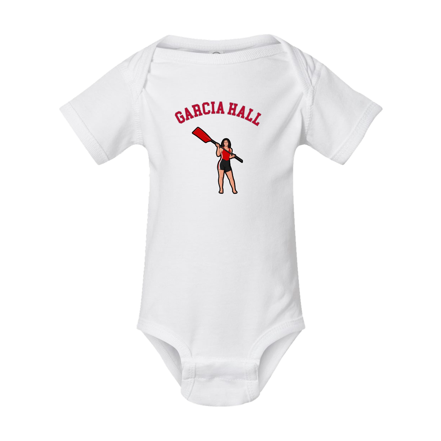 Baby Onesie — Shirsey Arch in White