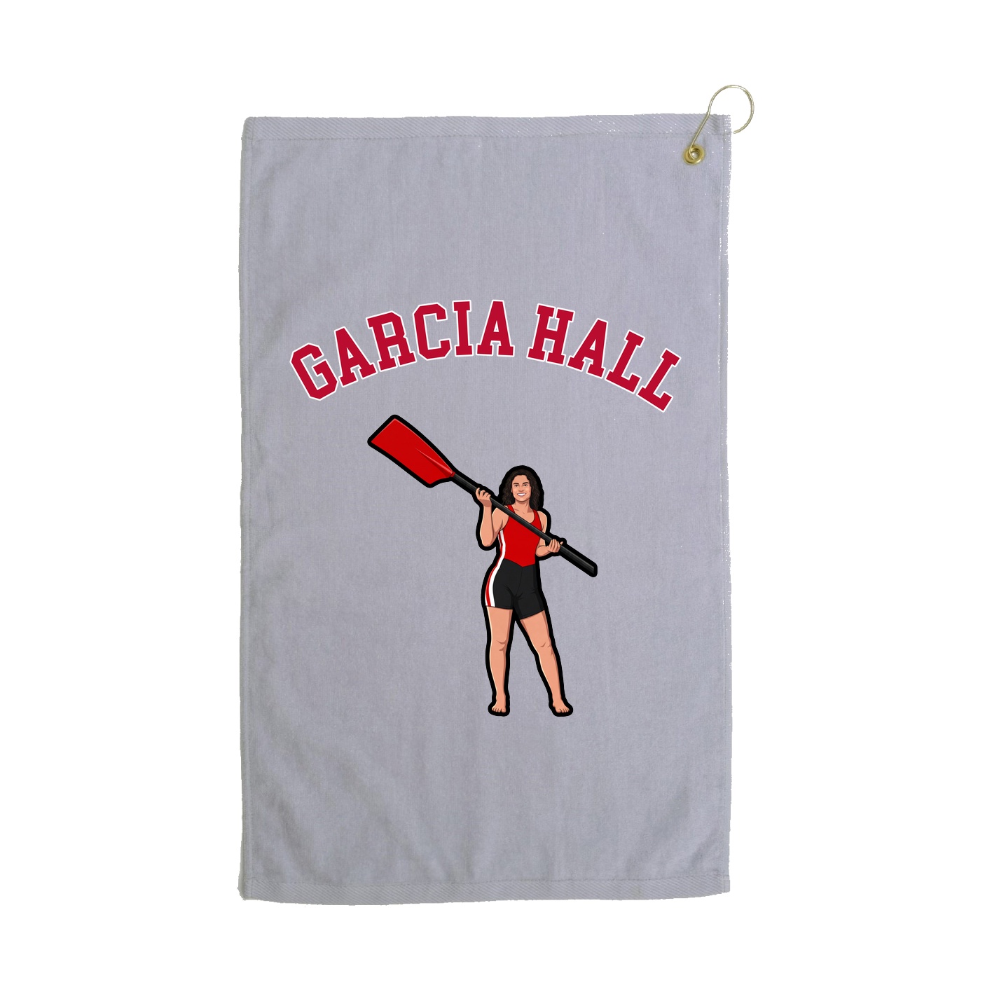 Golf Towel — Shirsey Arch in Grey