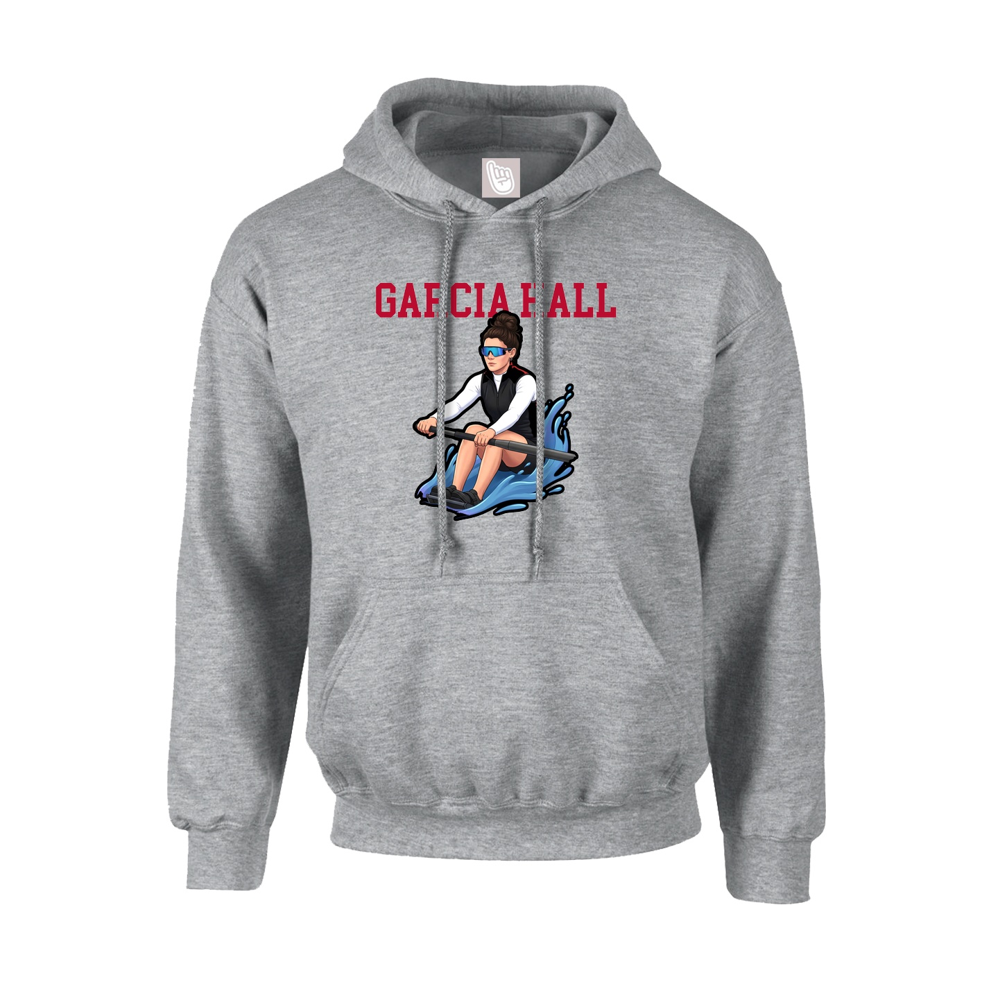 Hoodie — Shirsey in Grey