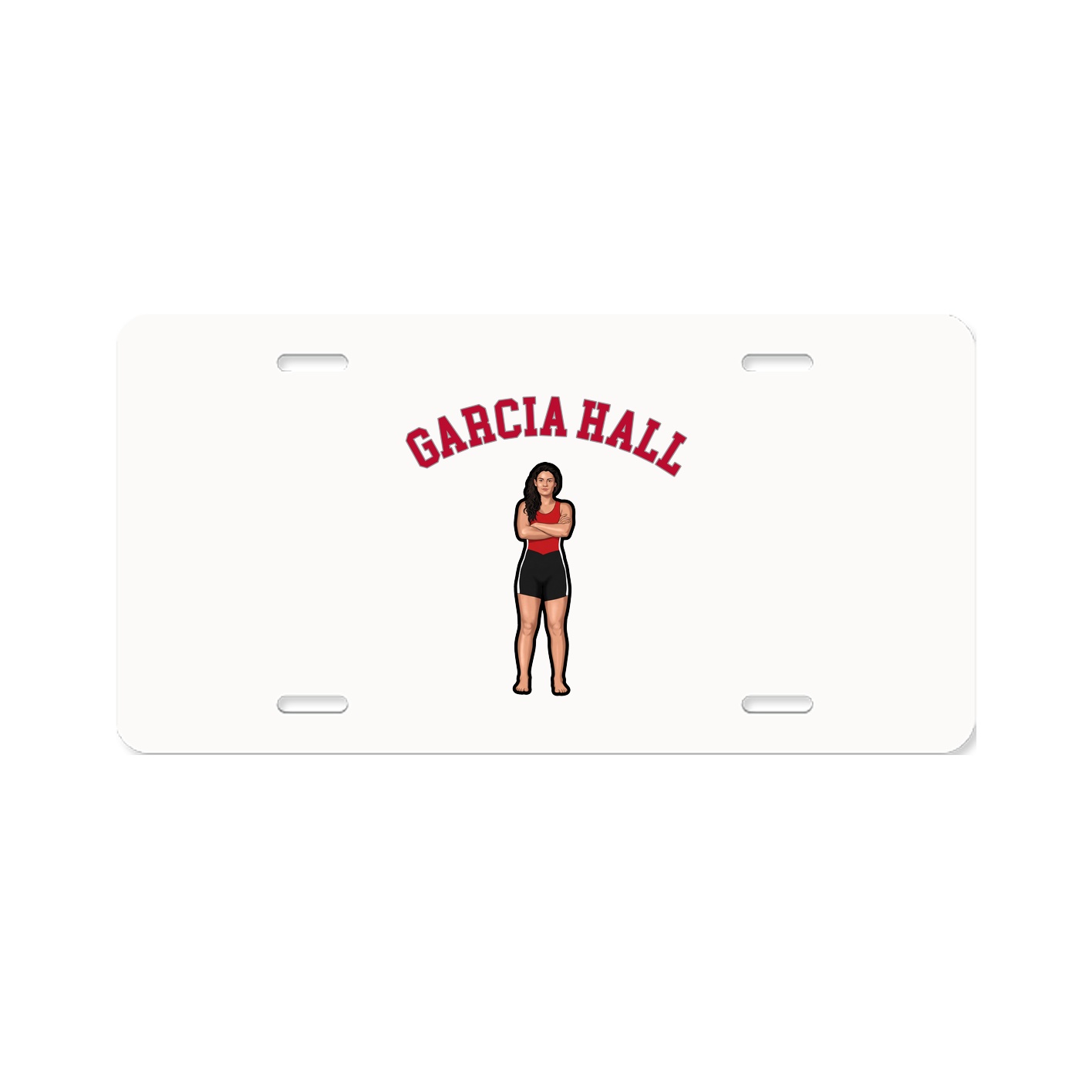 License Plate — Shirsey Arch in Classic