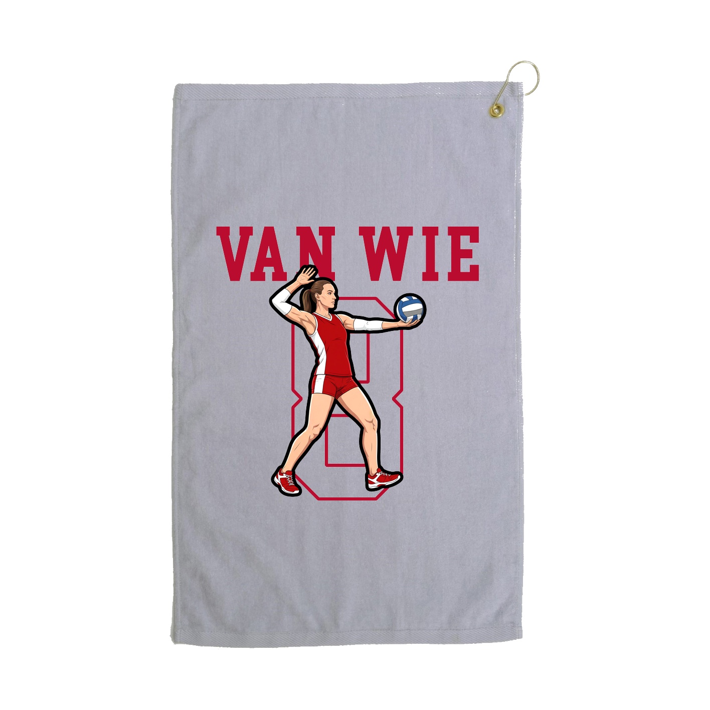Golf Towel — Shirsey in Grey