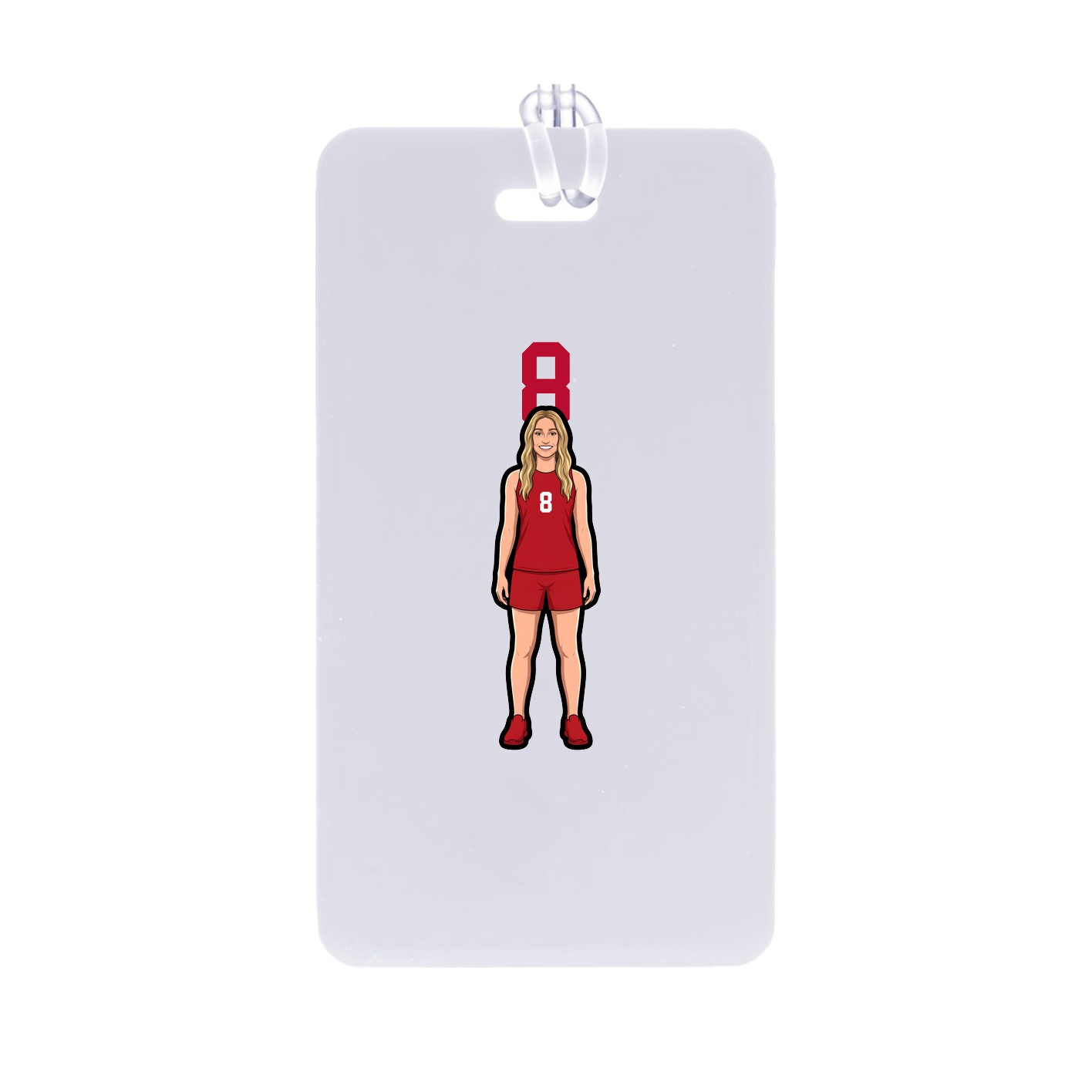 Bag Tag — Number Top in Classic
