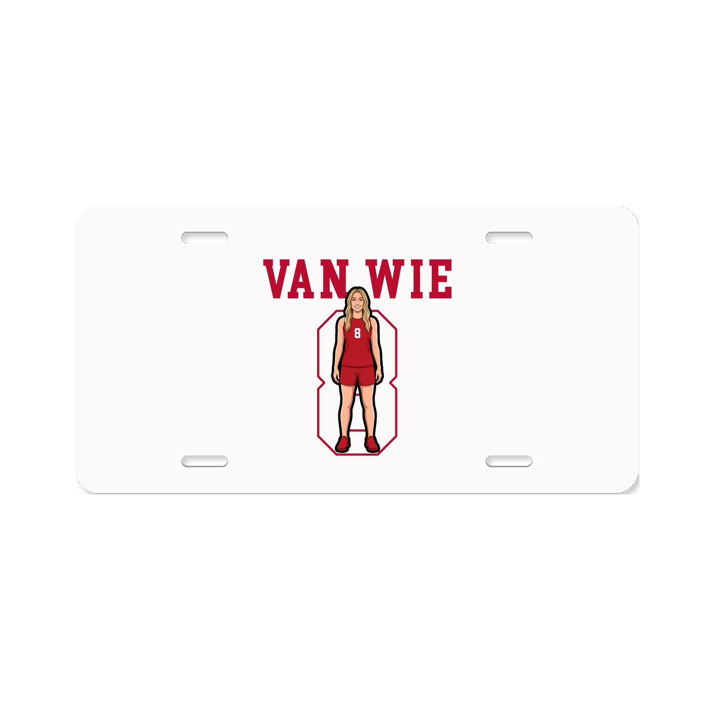 Aluminum License Plate
