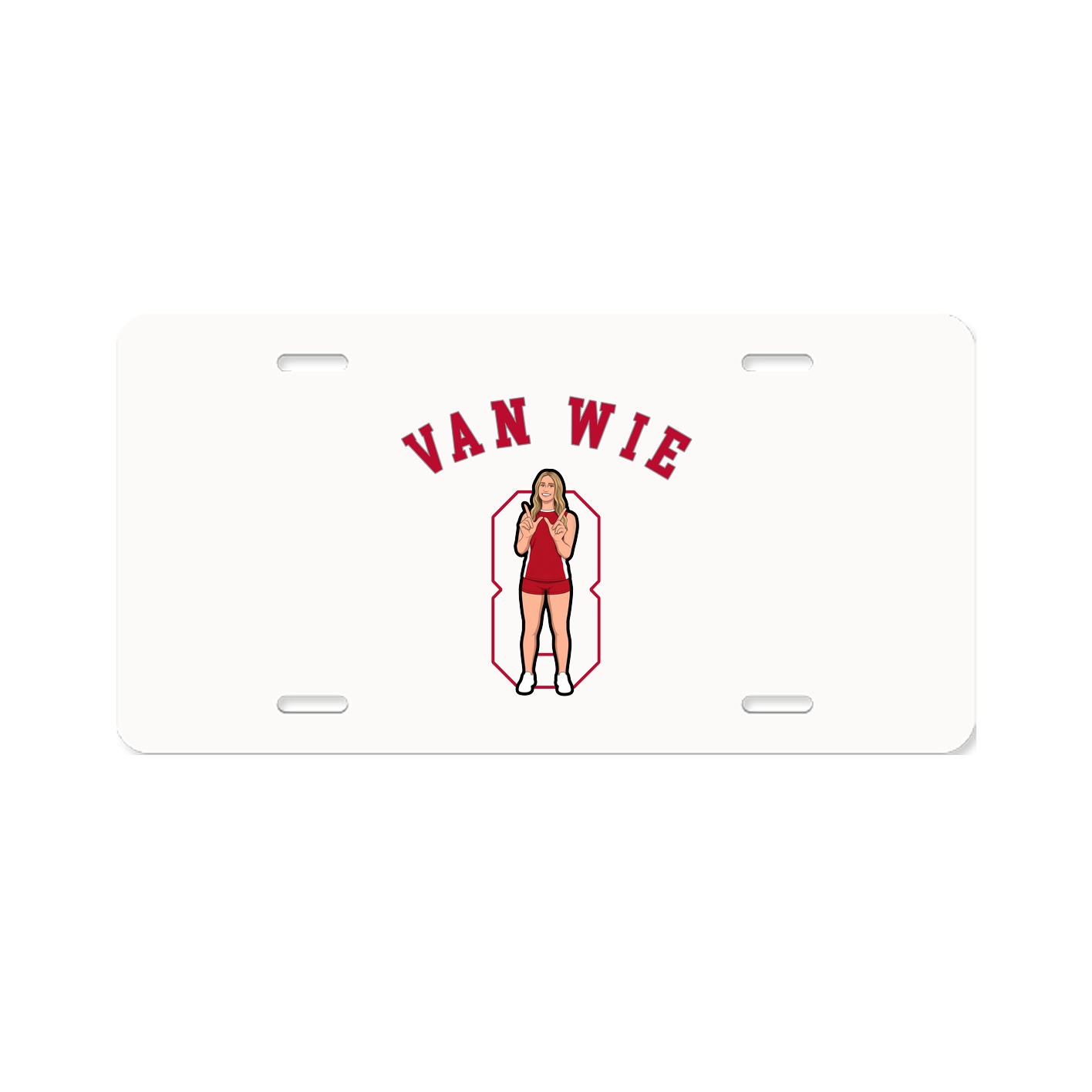 License Plate — Shirsey Arch in Classic