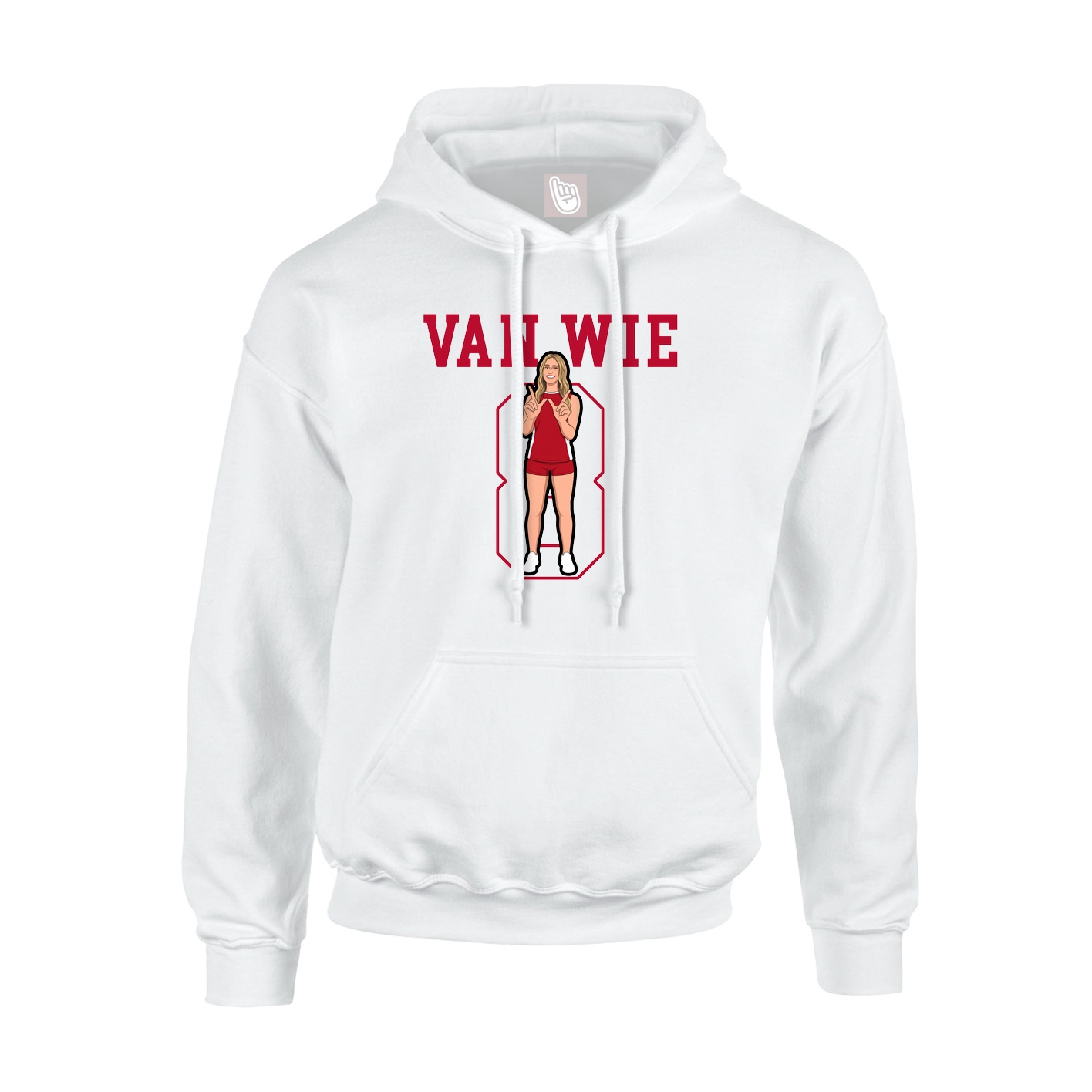 Youth Hoodie — Shirsey in White