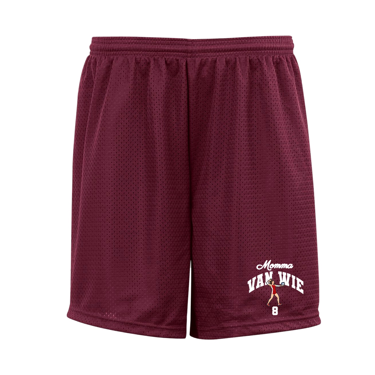 Shorts — Mothers Day Arch in Cardinal