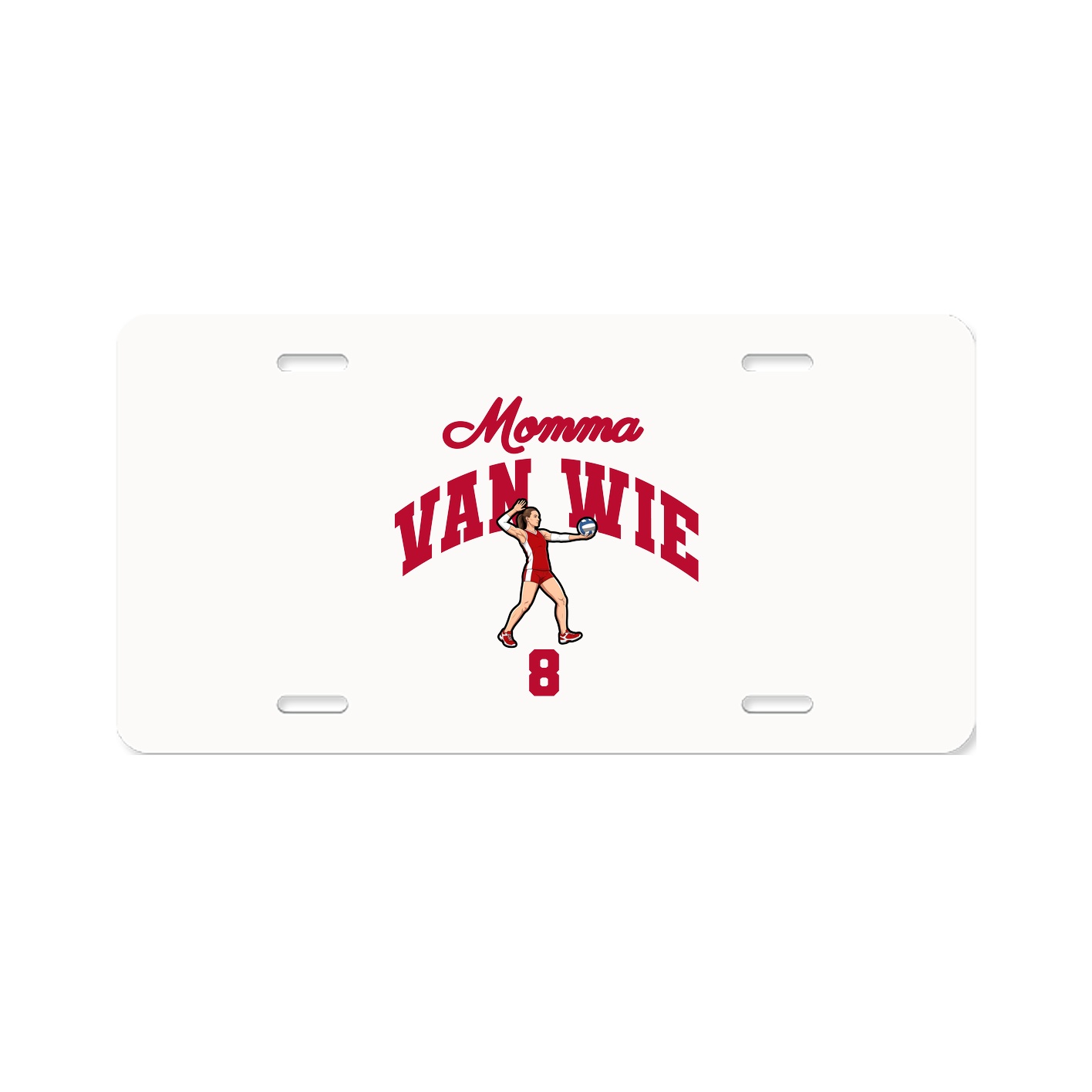 License Plate — Mothers Day Arch in Classic
