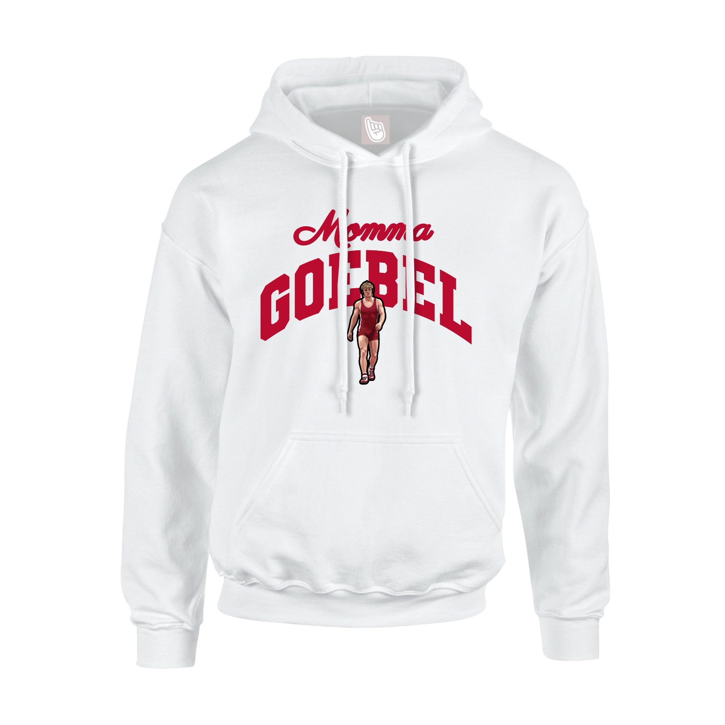 Hoodie — Mothers Day Arch in White
