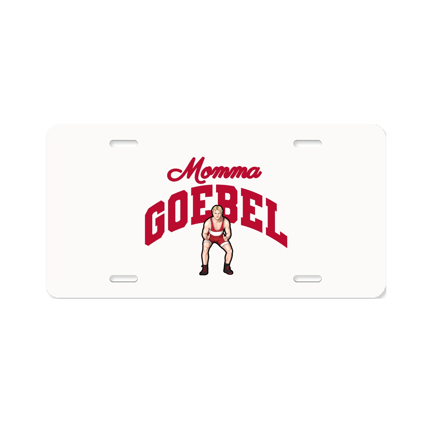 License Plate — Mothers Day Arch in Classic