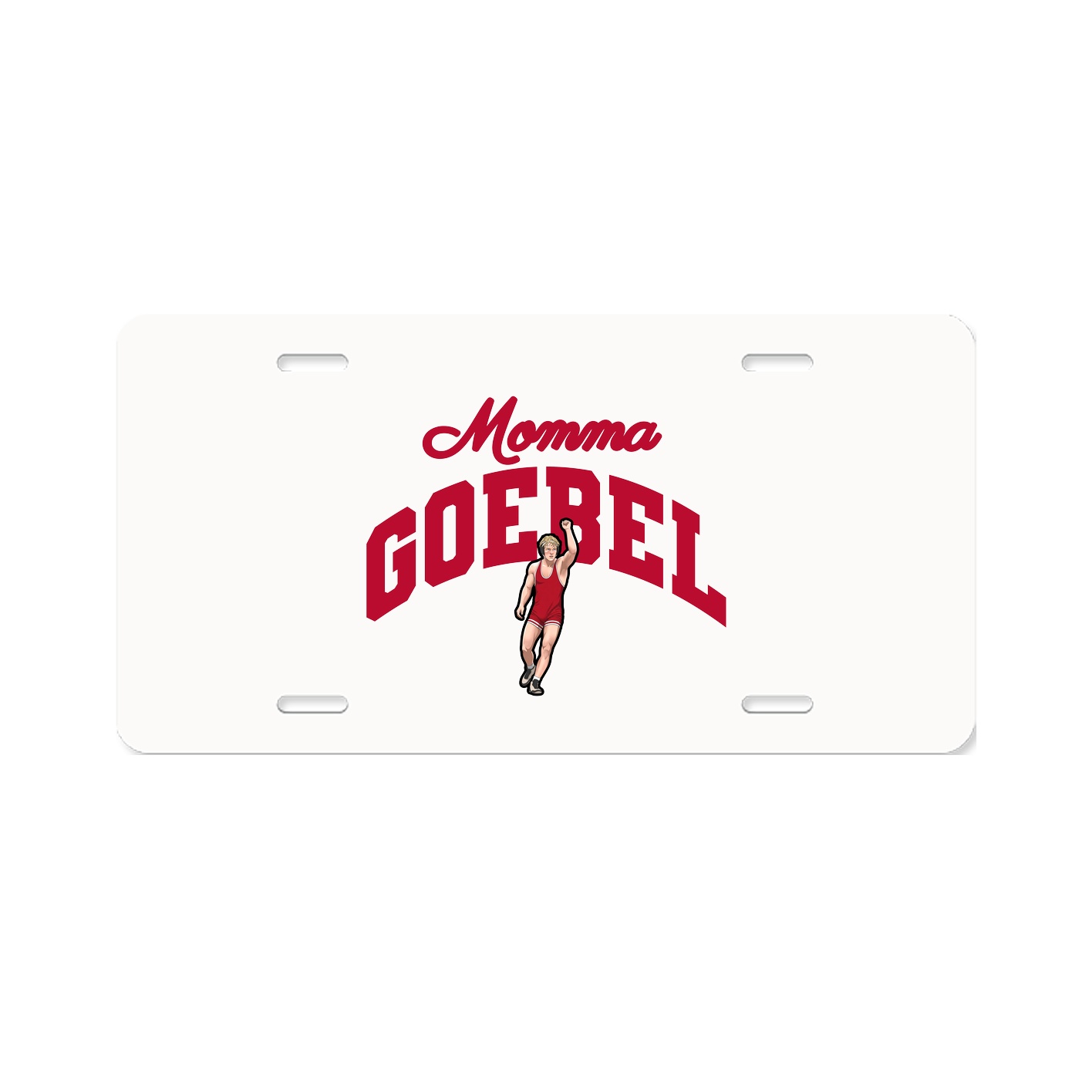 License Plate — Mothers Day Arch in Classic
