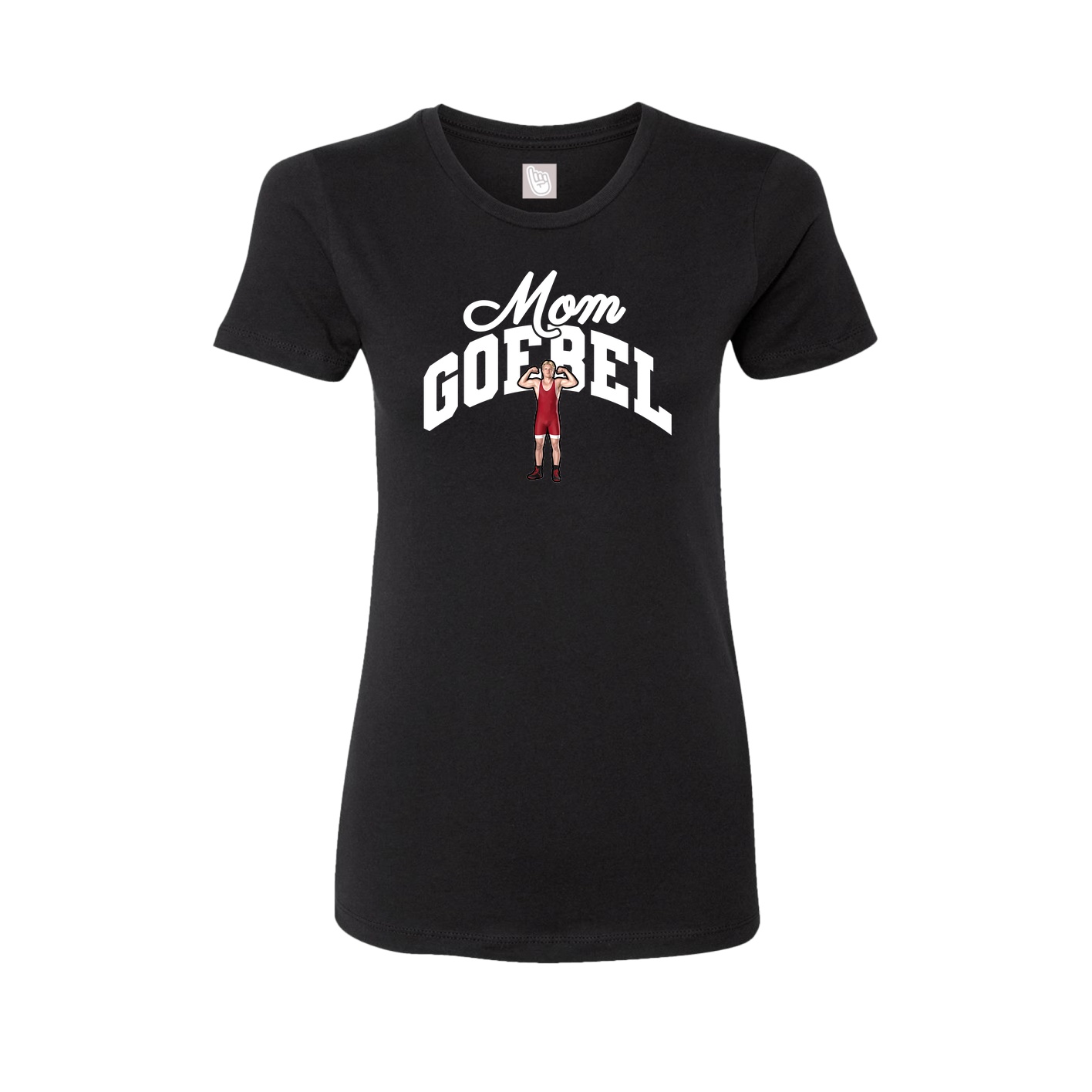 Womens Tee — Mothers Day Arch in Black