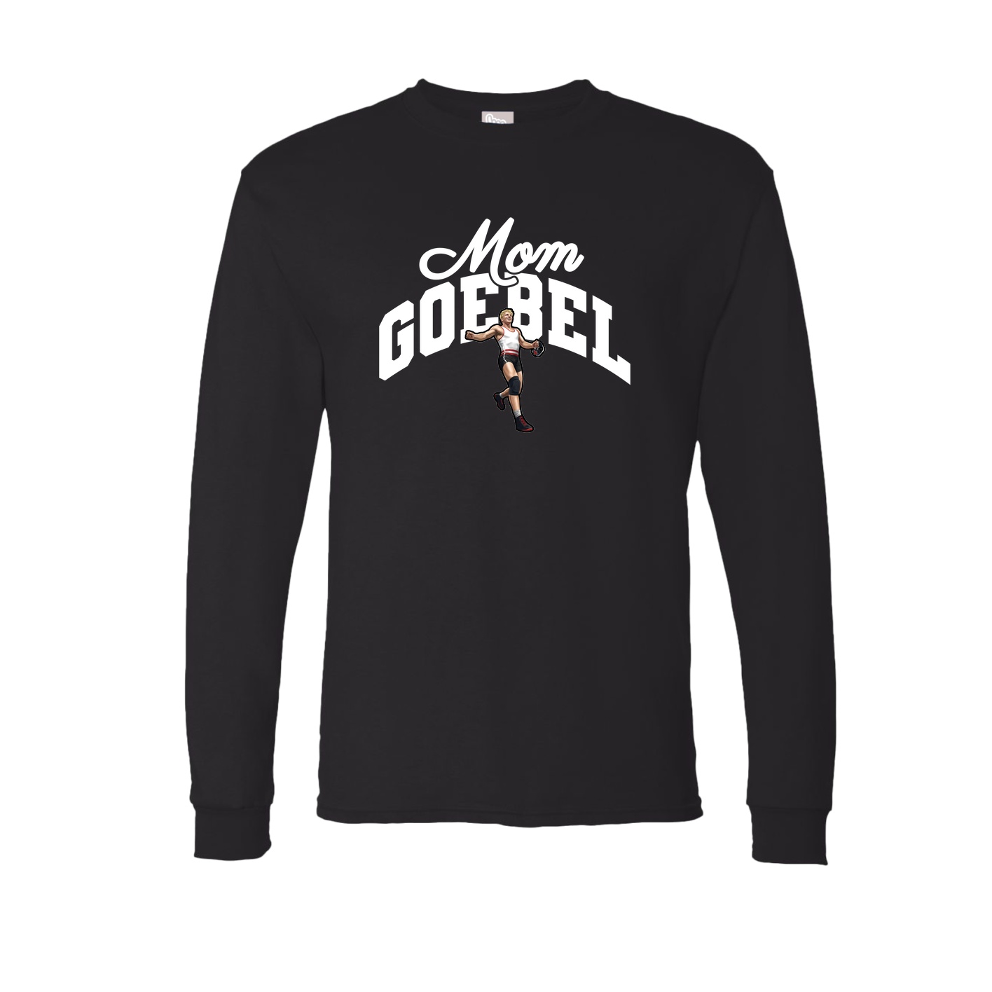 Long Sleeve Tee — Mothers Day Arch in Black