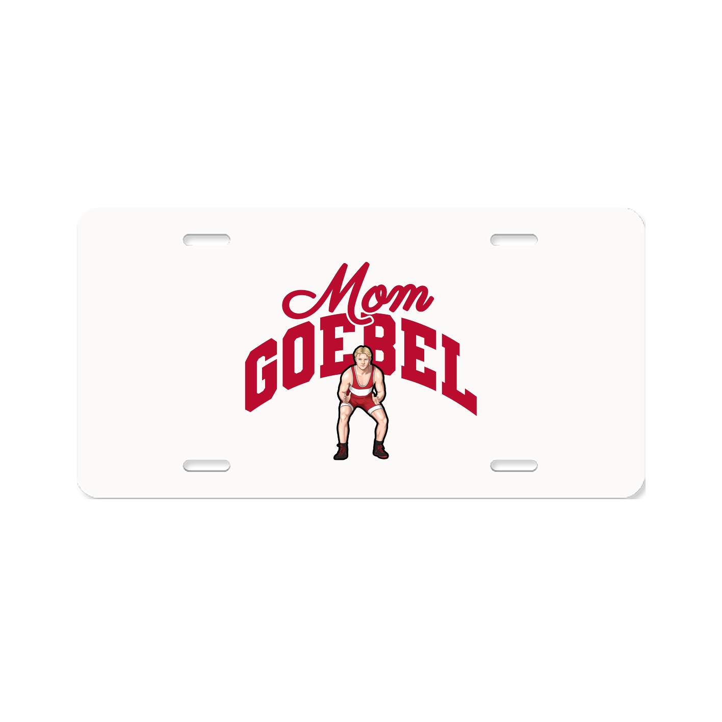 License Plate — Mothers Day Arch in Classic