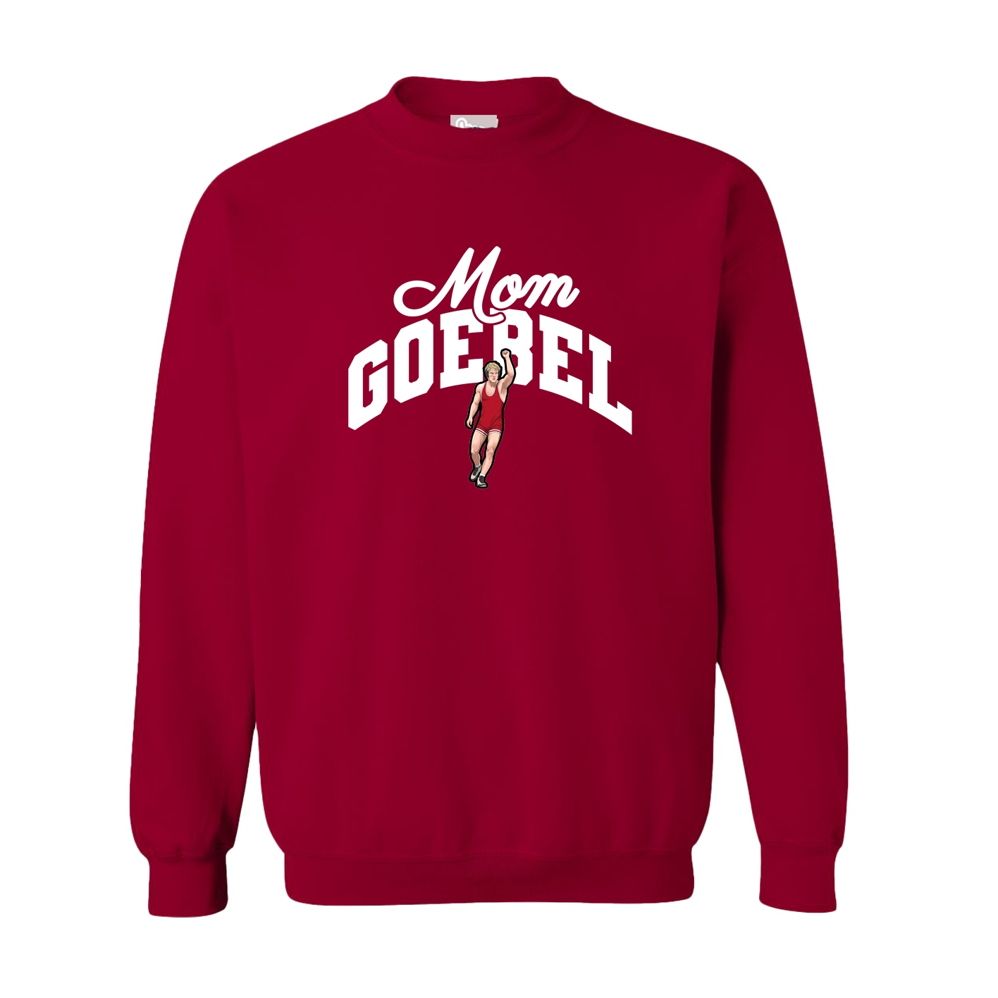 Fleece Crew — Mothers Day Arch in Cardinal