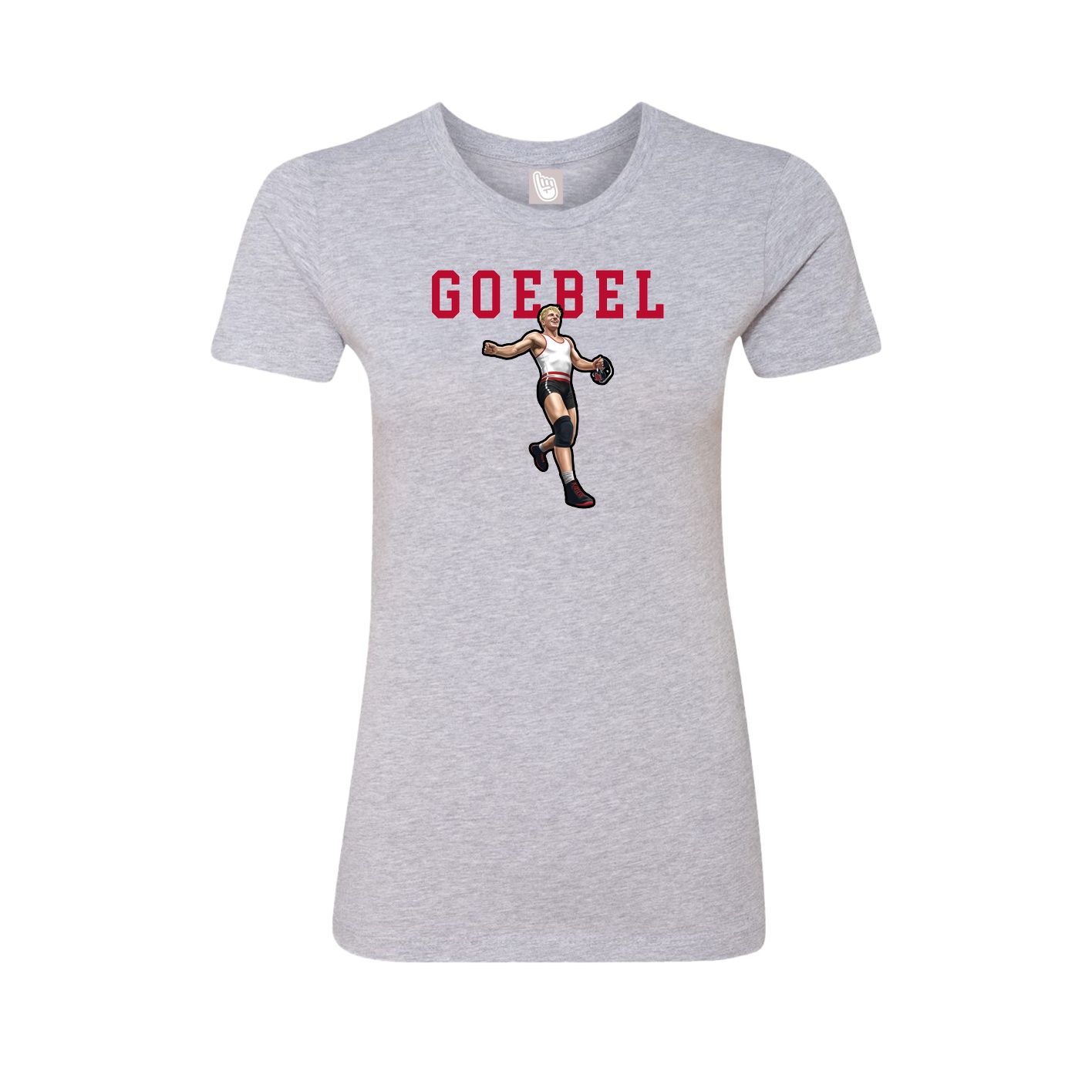 Fitted Women's Tee — Shirsey in Grey