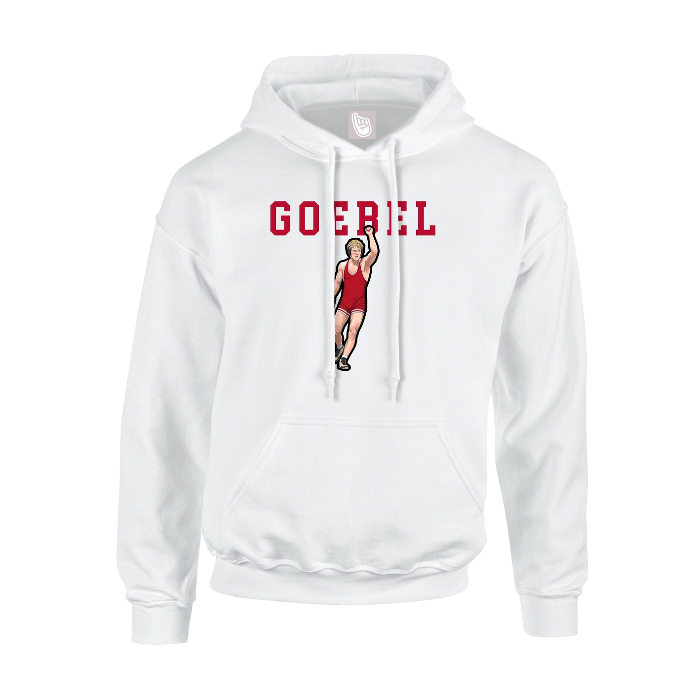 Hoodie — Shirsey in White