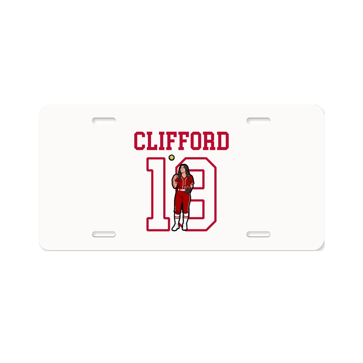 License Plate — Shirsey in Classic