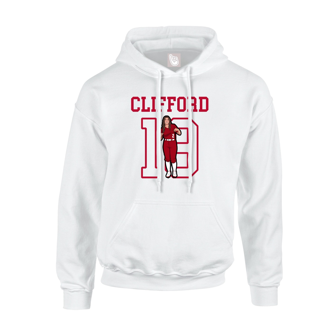 Youth Hoodie — Shirsey in White