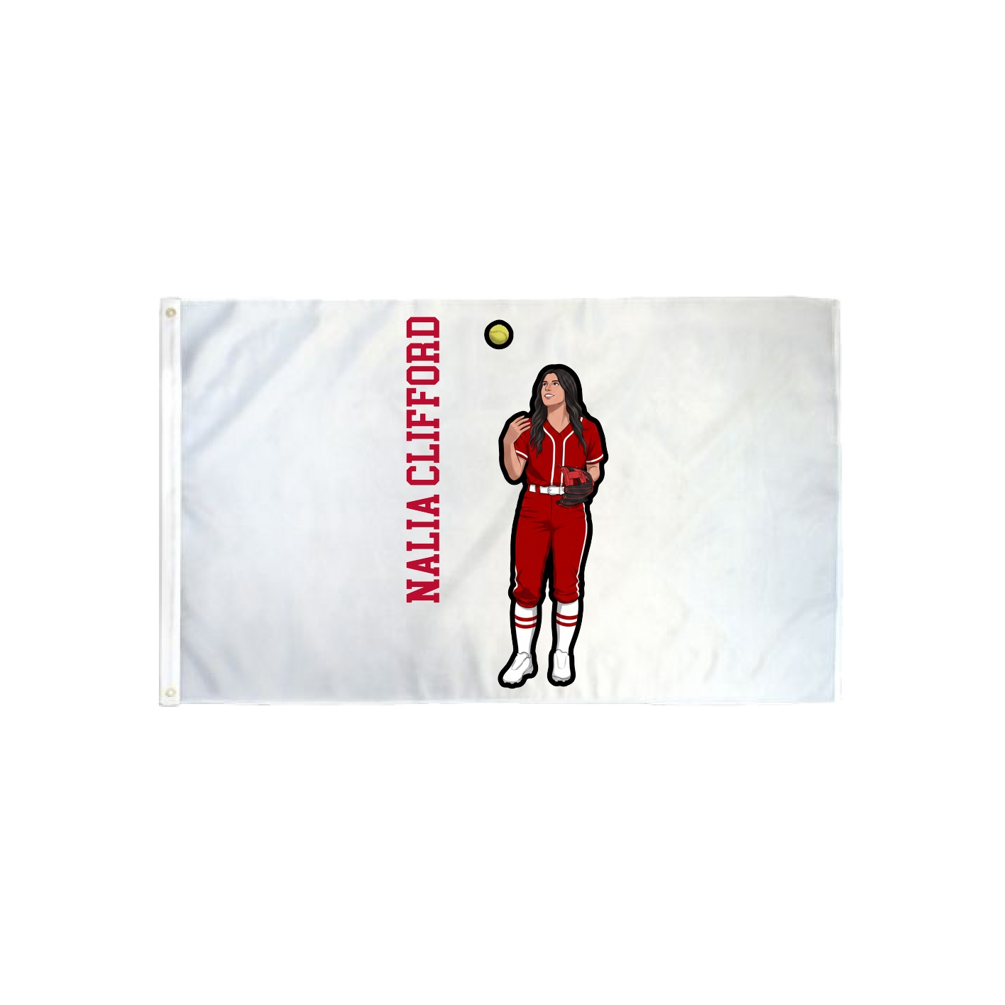 3x5 Flag — Name Vertical in Classic