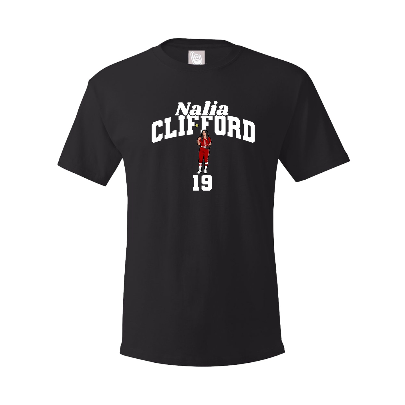 Youth Tee — Signature Arch in Black