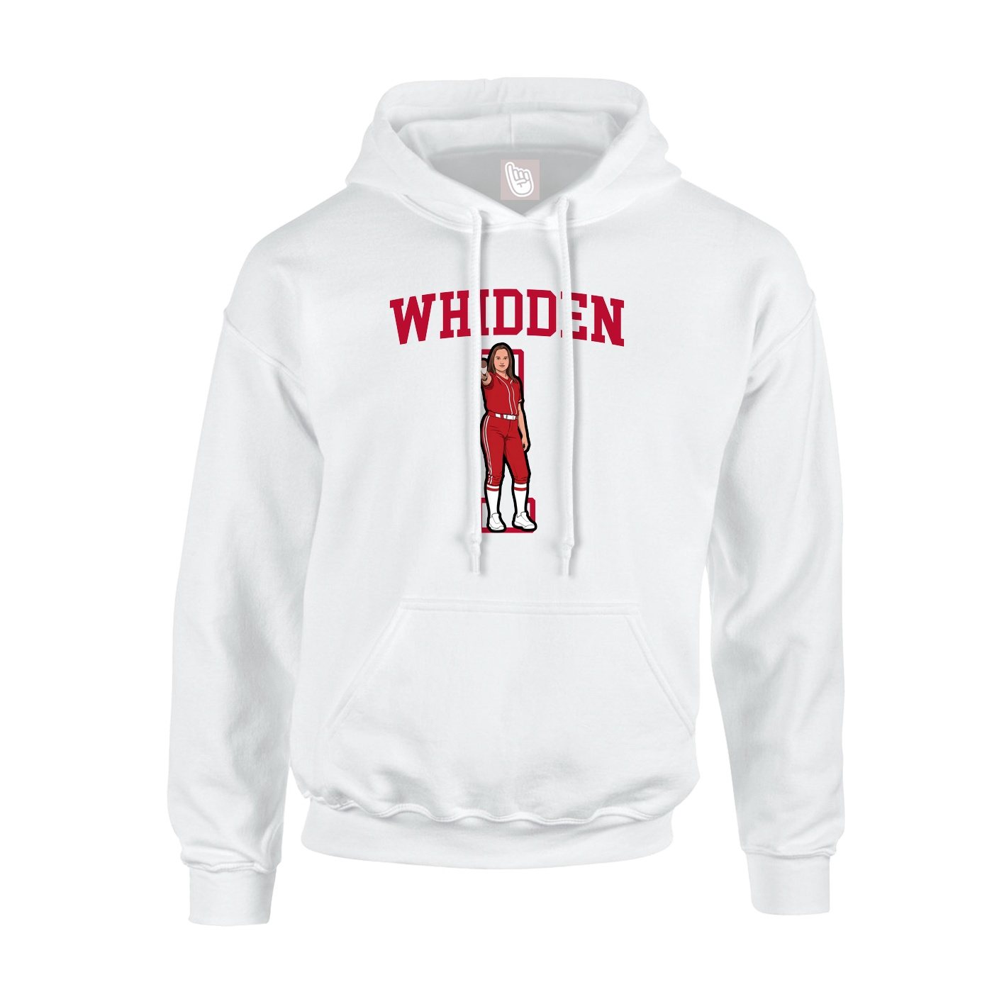Hoodie — Shirsey in White
