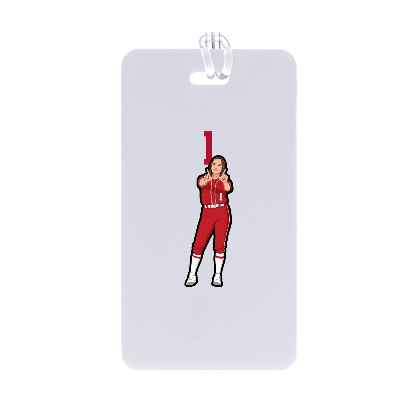 Bag Tag — Number Top in Classic