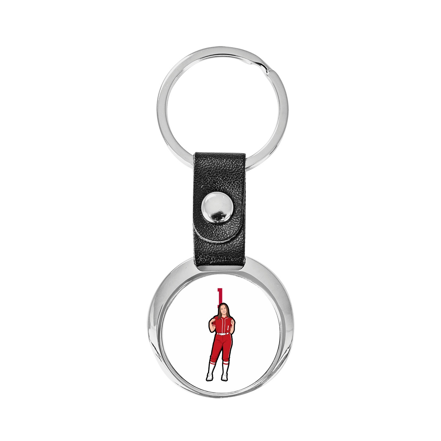 Key Chain — Number Top in Classic