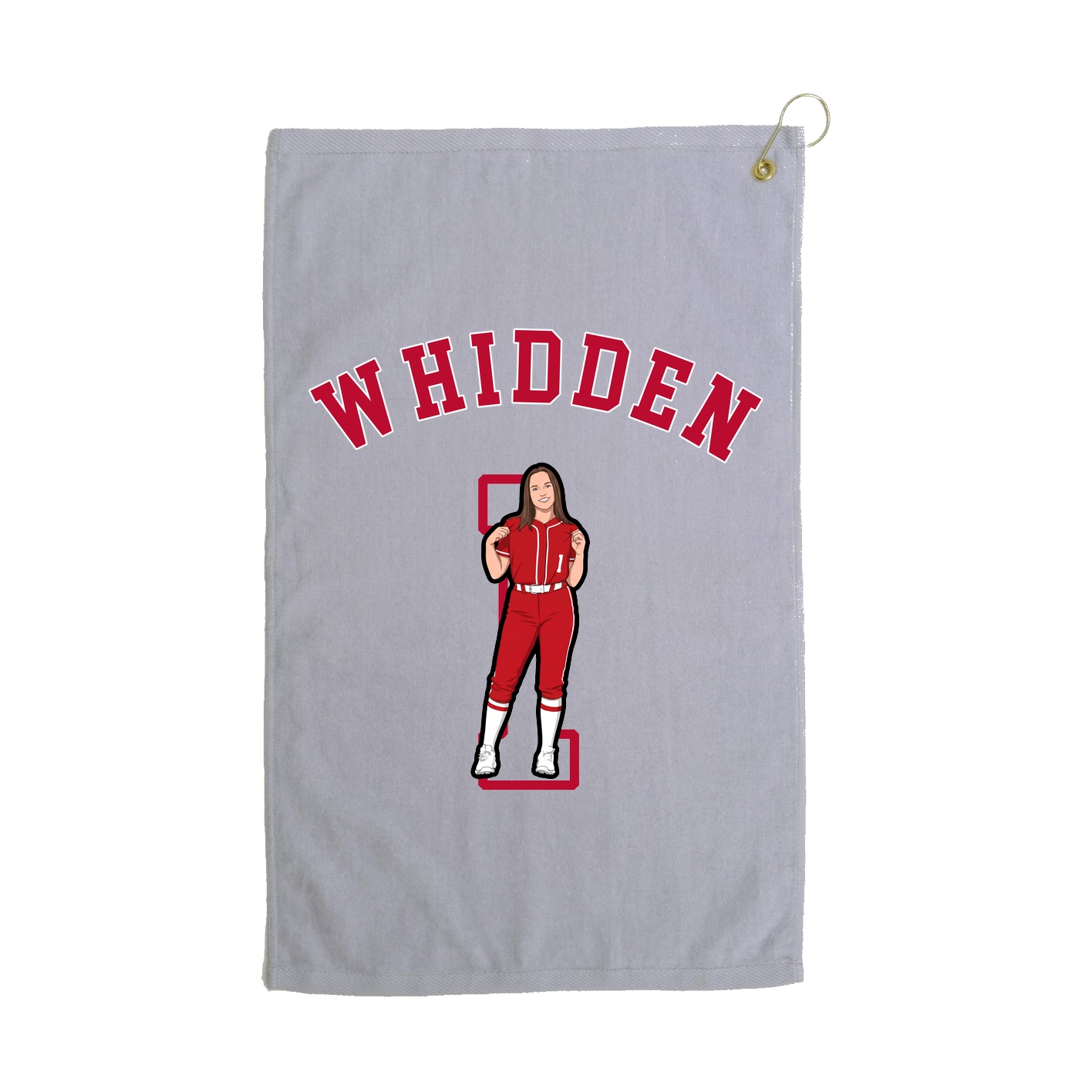 Golf Towel — Shirsey Arch in Grey