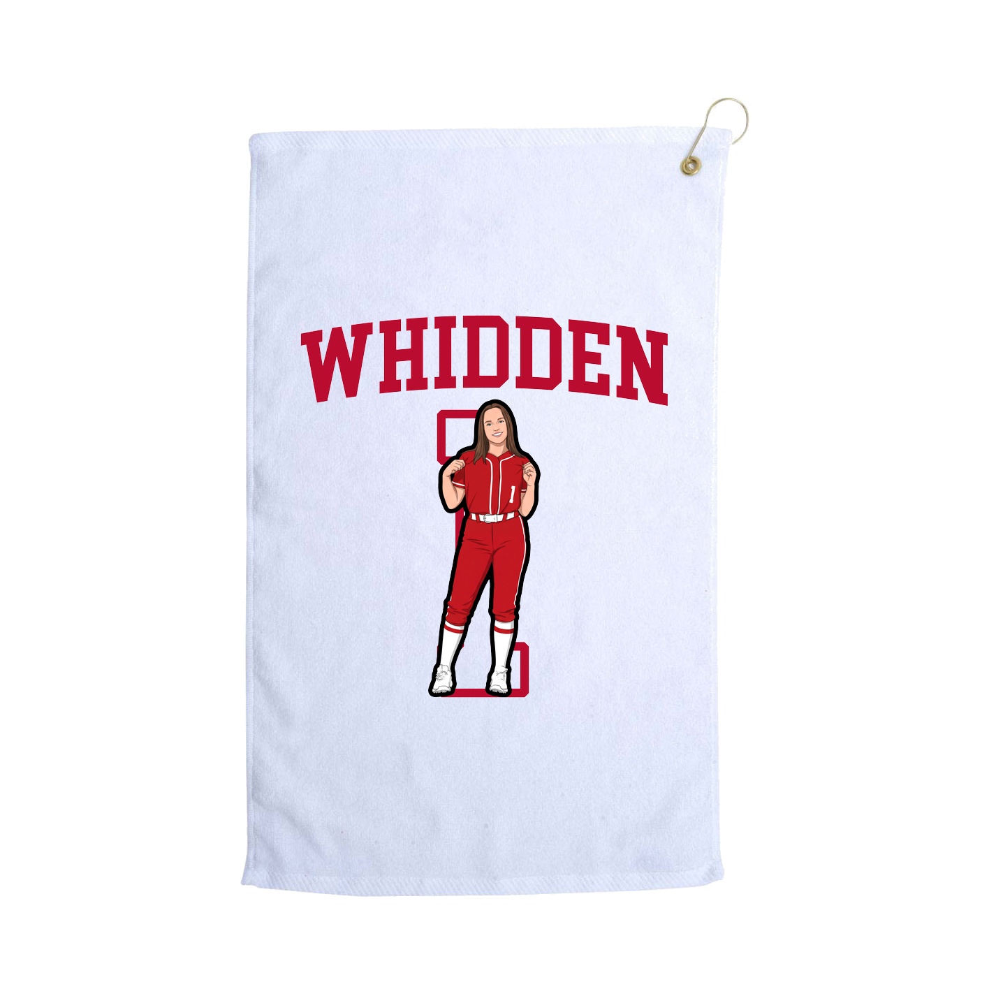 Golf Towel — Shirsey in White