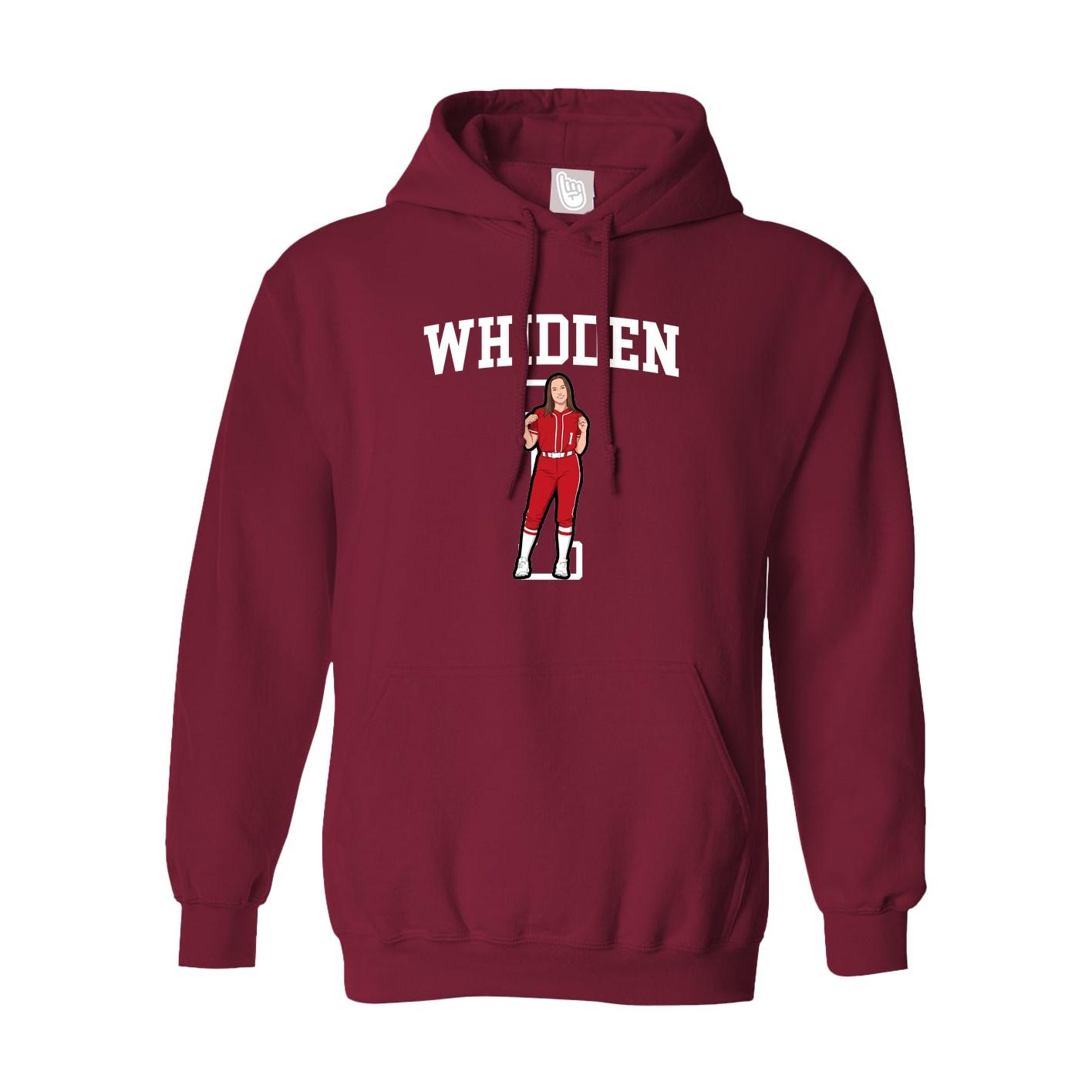 Hoodie — Shirsey in Cardinal