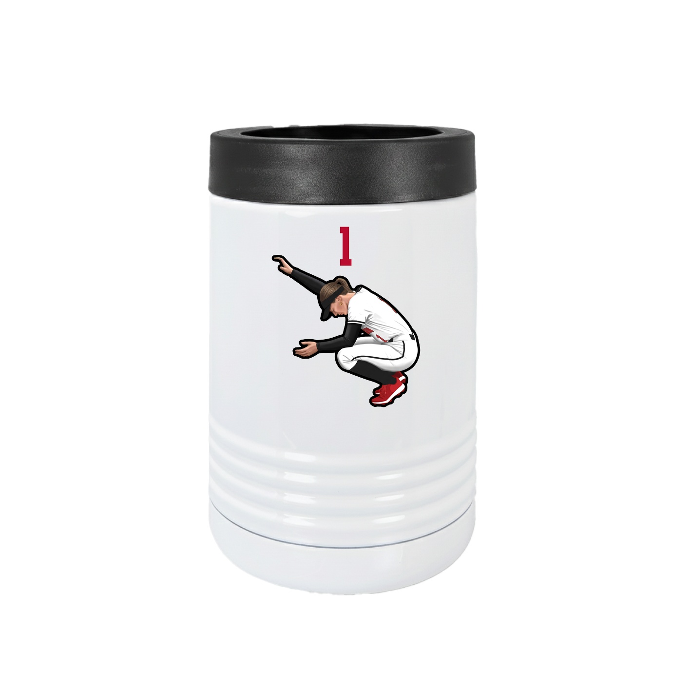Beverage Holder — Number Top in White