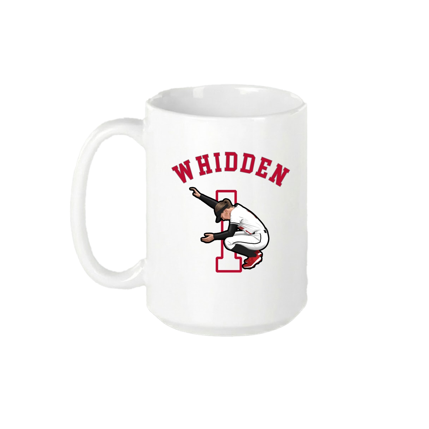 15oz Coffee Mug — Shirsey Arch in White