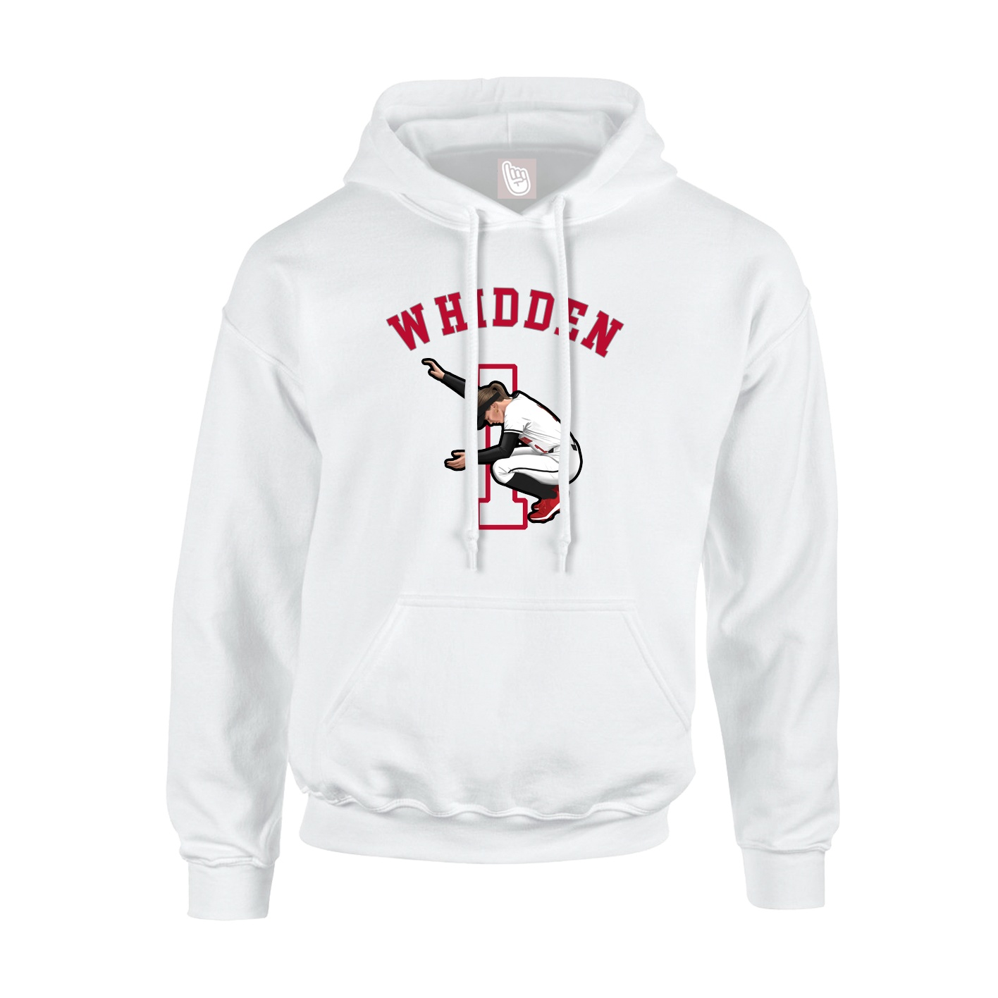 Hoodie — Shirsey Arch in White