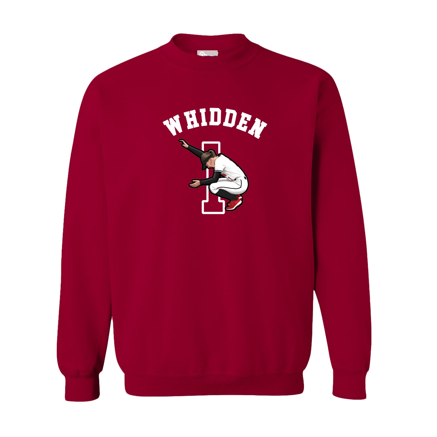 Fleece Crew — Shirsey Arch in Cardinal