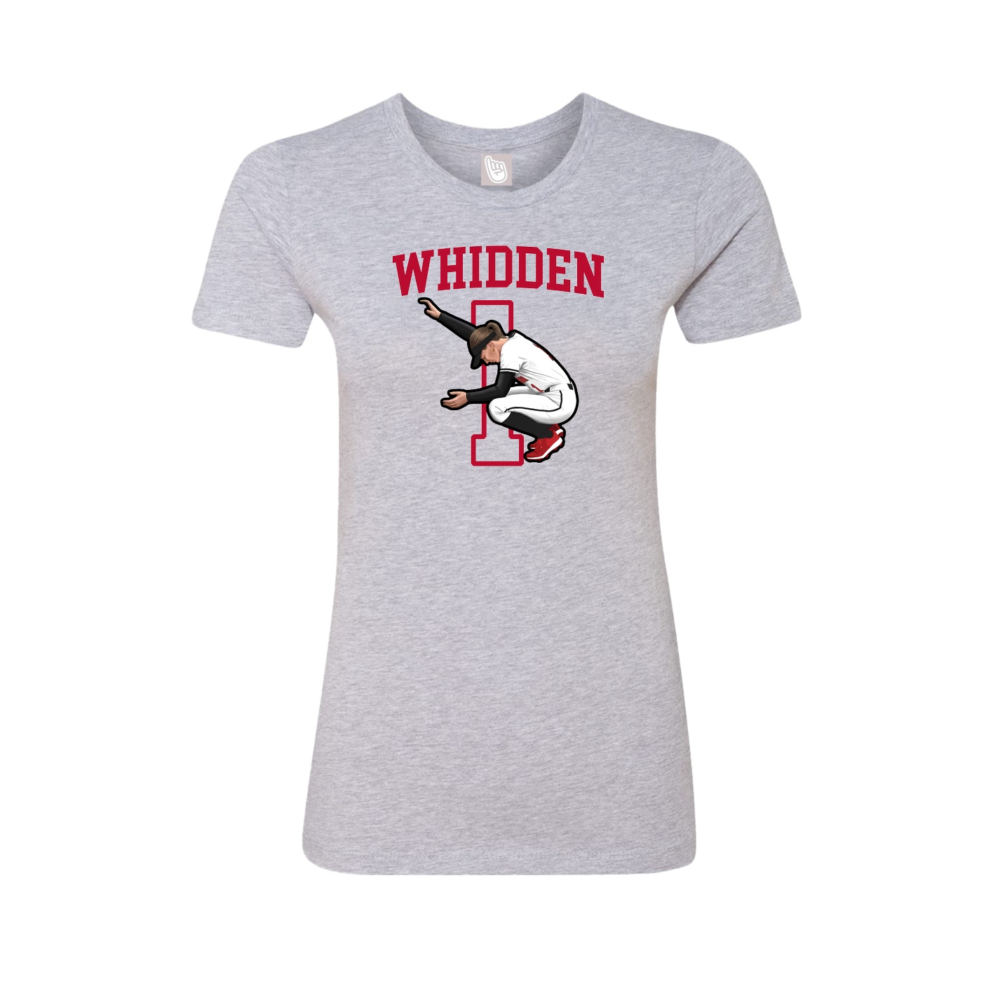 Fitted Women's Tee — Shirsey in Grey