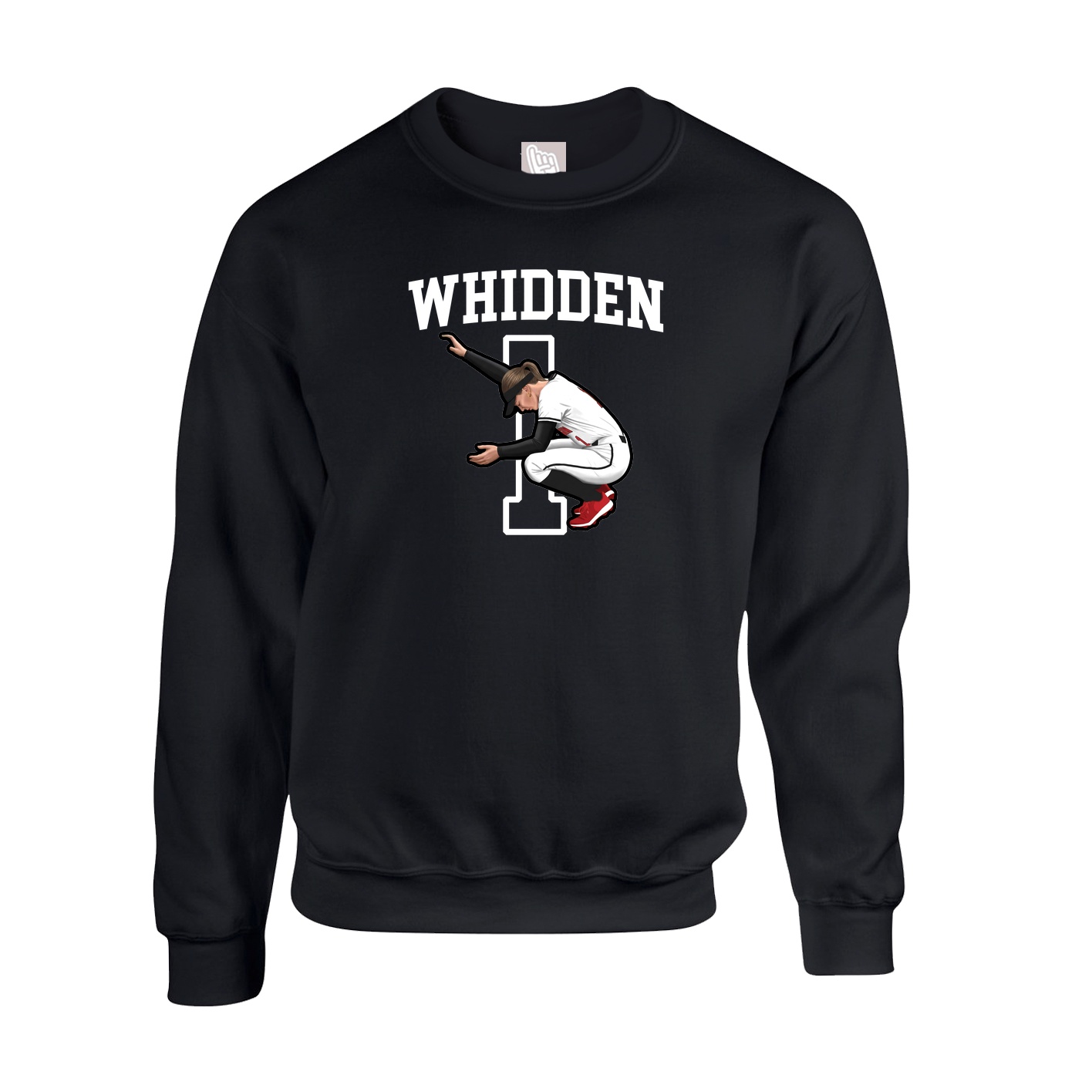 Fleece Crew — Shirsey in Black