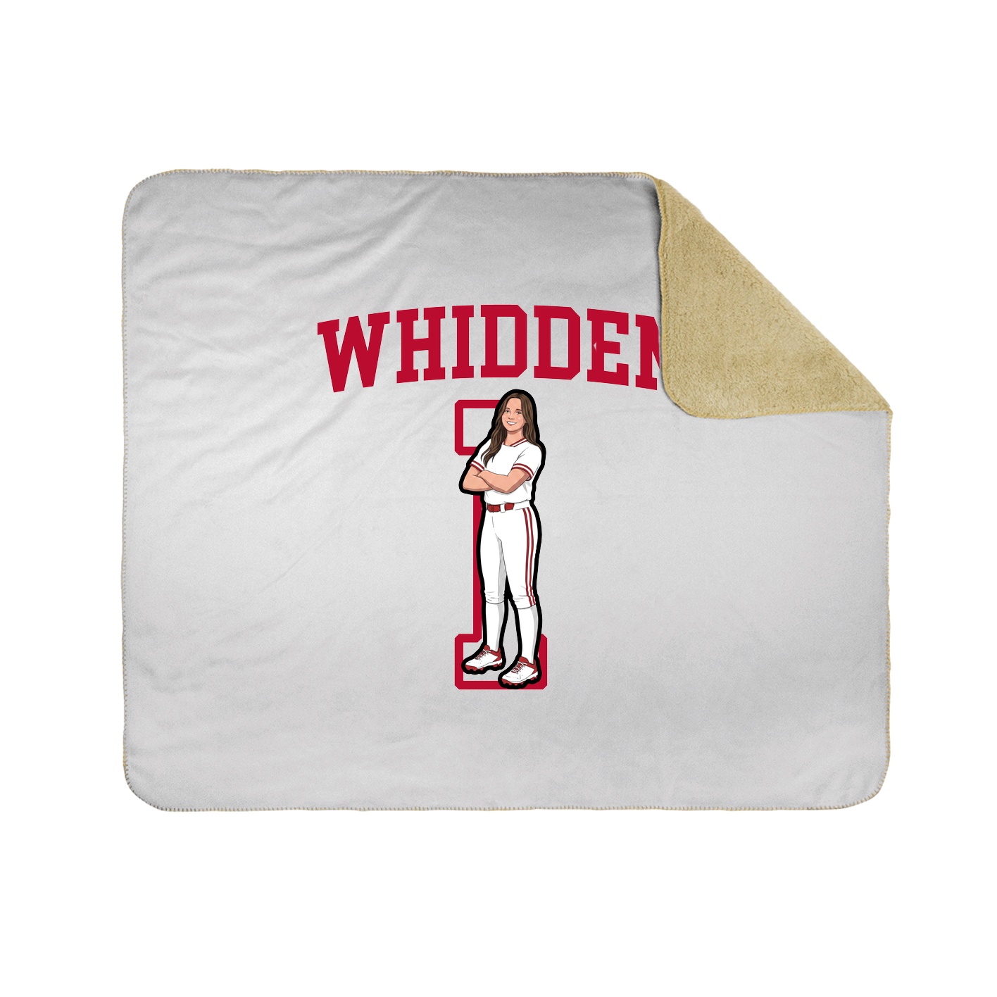 50x60 Sherpa Lined Throw Blanket