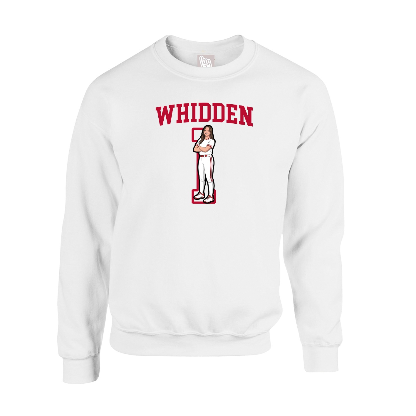 Fleece Crew — Shirsey in White