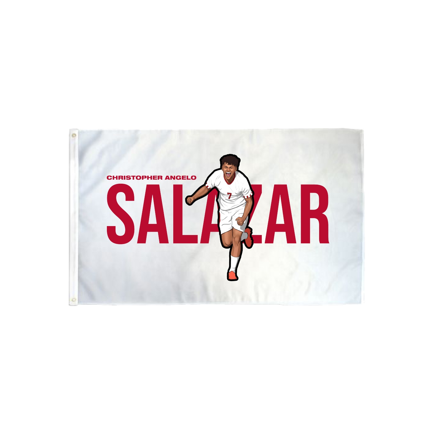 3x5 Flag — Player Name in Classic