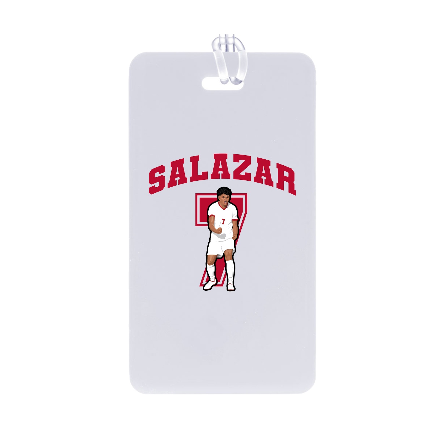 Bag Tag — Number in Classic