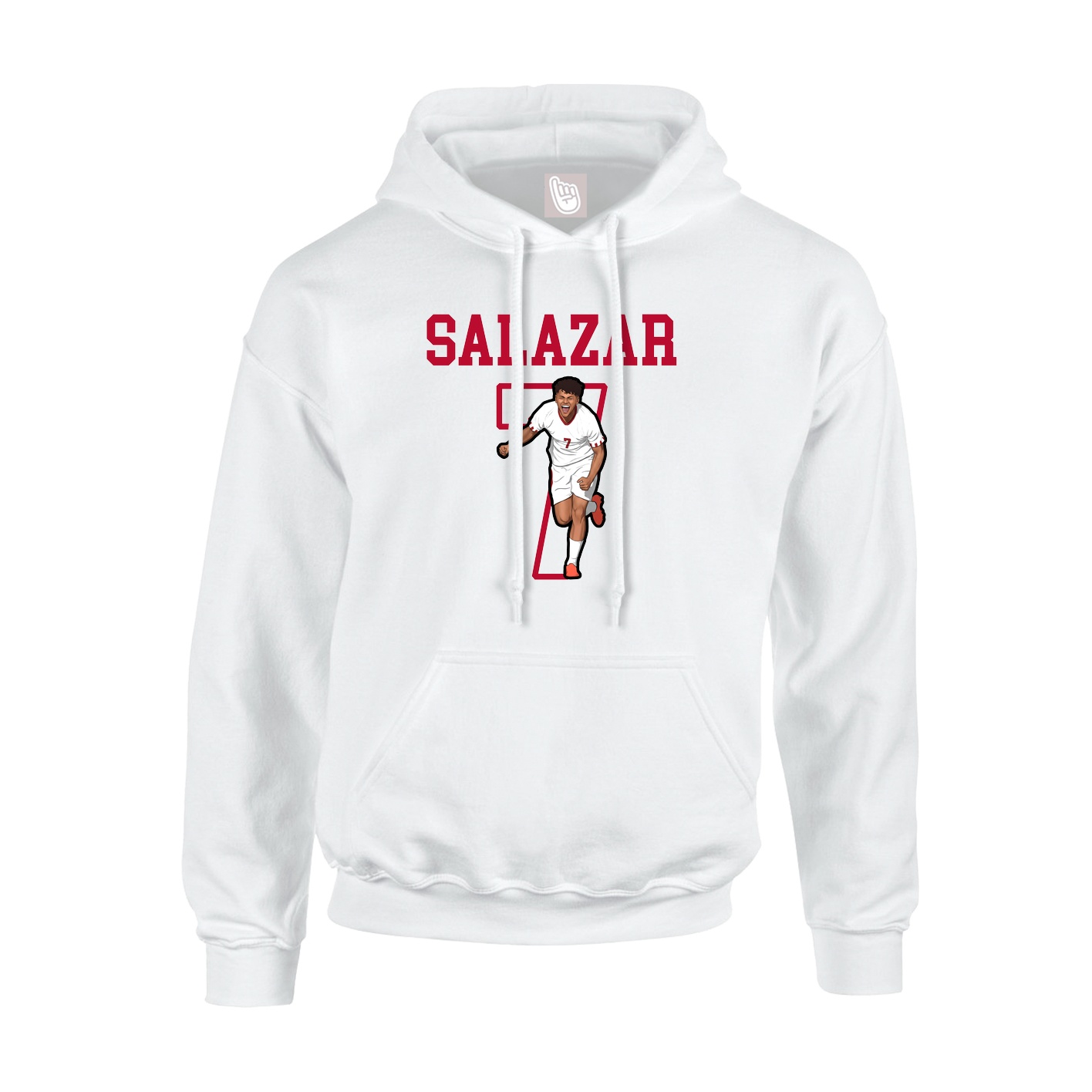Youth Hoodie — Shirsey in White