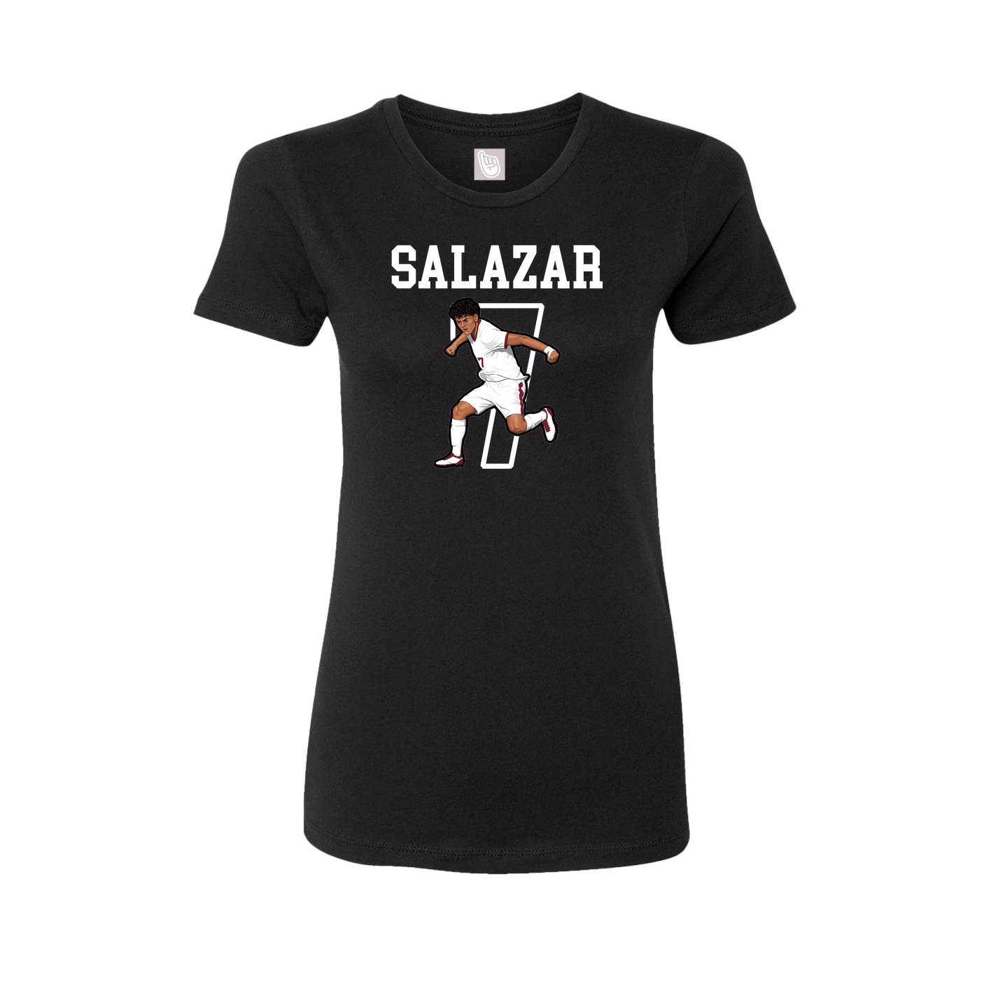 Fitted Women's Tee — Shirsey in Black