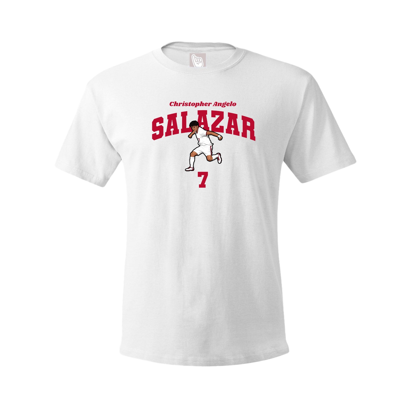 Tee — Signature Arch in White