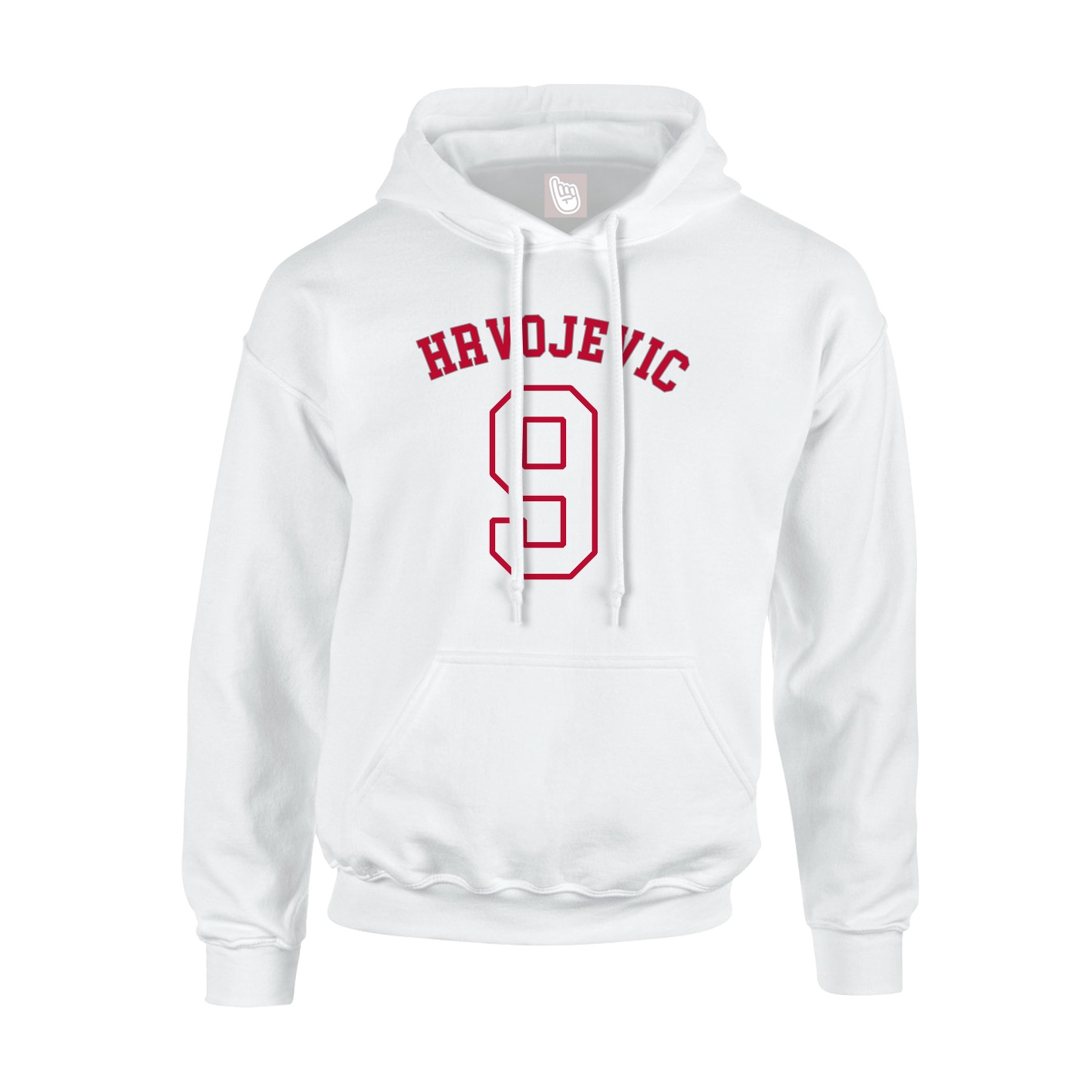 Youth Hoodie — Shirsey Arch in White