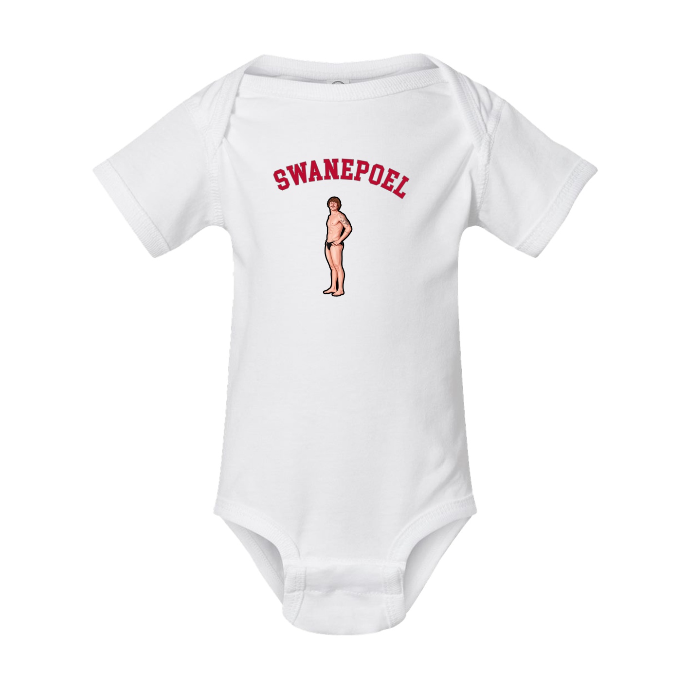 Baby Onesie — Shirsey Arch in White