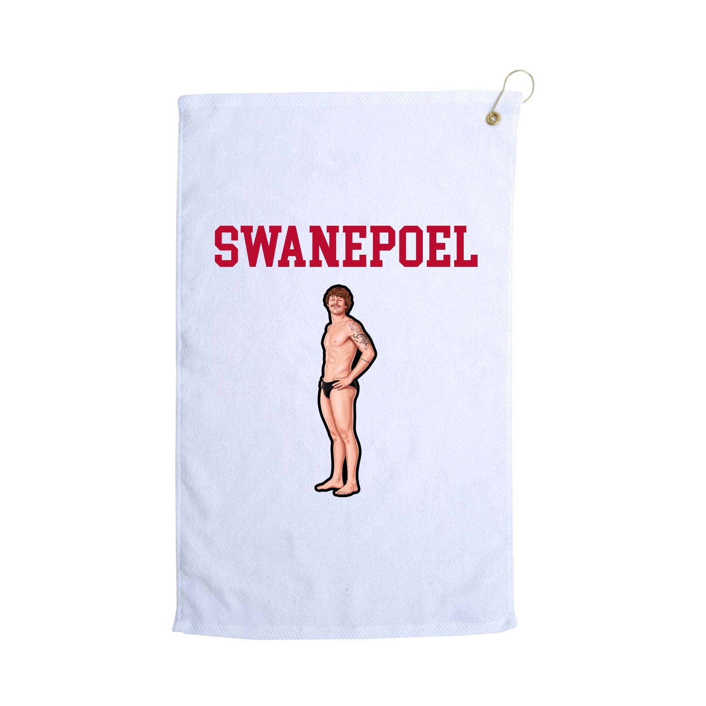 Golf Towel — Shirsey in White