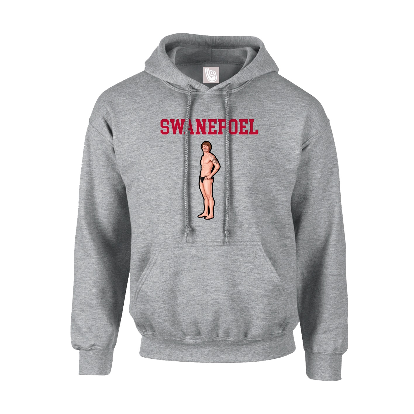 Hoodie — Shirsey in Grey